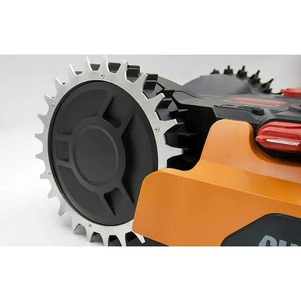 Worx Landroid Mowing Robot Traction Wheel Cleats Anti skid Wheels L Type 225mm 2pcs Walmart