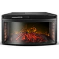 thumbnail image 2 of BELLEZE 33" Electric Fireplace Insert Recessed in Wall Freestanding Heater w/Large Screen Flames,Remote Control,1400w, 2 of 6