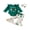 Green, variant on RUINIXCW Baby Girls Christmas Outfit Long Sleeve Romper Print Pants Headband