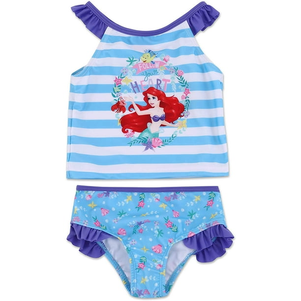 The Little Mermaid The Little Mermaid Toddler Girls' Bathing Suit 2pc