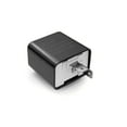 thumbnail image 1 of TFixolUniversal 2 Pin Blinker Flasher Relay Adjustable Black for Motorcycle Brake Light Tail Lamp Turn Signals Light Bulbs 1PCS, 1 of 7
