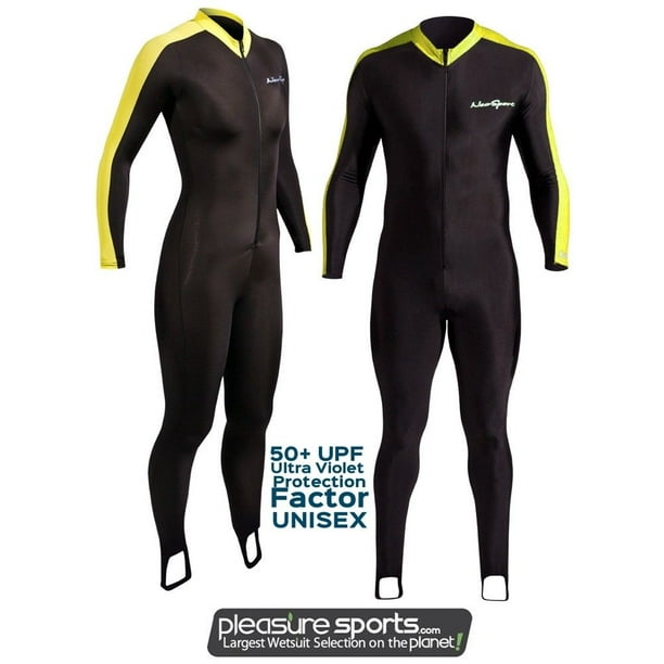 neosport by henderson skin suit sport skin black and yellow 50 uv protection walmart com