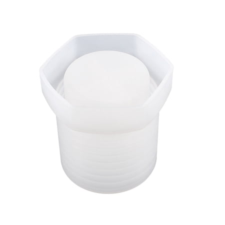 Zeiwohndc Makeup Brush Holder Mould Pot Mold for Casting Epoxy for DIY Art Crafts Decor