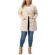 thumbnail image 2 of Cardigan de botón de mujer plus size Agnes Orinda, cuello en V, de manga larga, con bolsillo, tejido acanalado, suelto y casual, 1X color albaricoque, 2 of 6