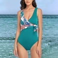 thumbnail image 2 of Gibobby Trajes de Baño Mujer 2022 diseños personalizados Bikinis mujer traje de baño ropa de playa Bikini chica traje de baño(Verde,XL), 2 of 5