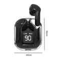 thumbnail image 3 of Auriculares inalámbricos Auriculares digitales transparentes 5.3 compatibles con Bluetooth (negro), 3 of 7