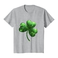 thumbnail image 6 of larppty Clover St Patricks Day Shamrock St Pattys Day Irish Shirt for Women (Grey, L), 6 of 9