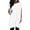 White, variant on QHWAUAKFBN T Shirts For Women Trendy Summer Solid Loose Pullover Crewneck Shirts Short Sleeve Tunic Blouse With Pockets Tshirts Top