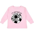 thumbnail image 3 of Inktastic I'd Rather Be Playing Soccer Boys or Girls Long Sleeve Toddler T-Shirt, 3 of 5