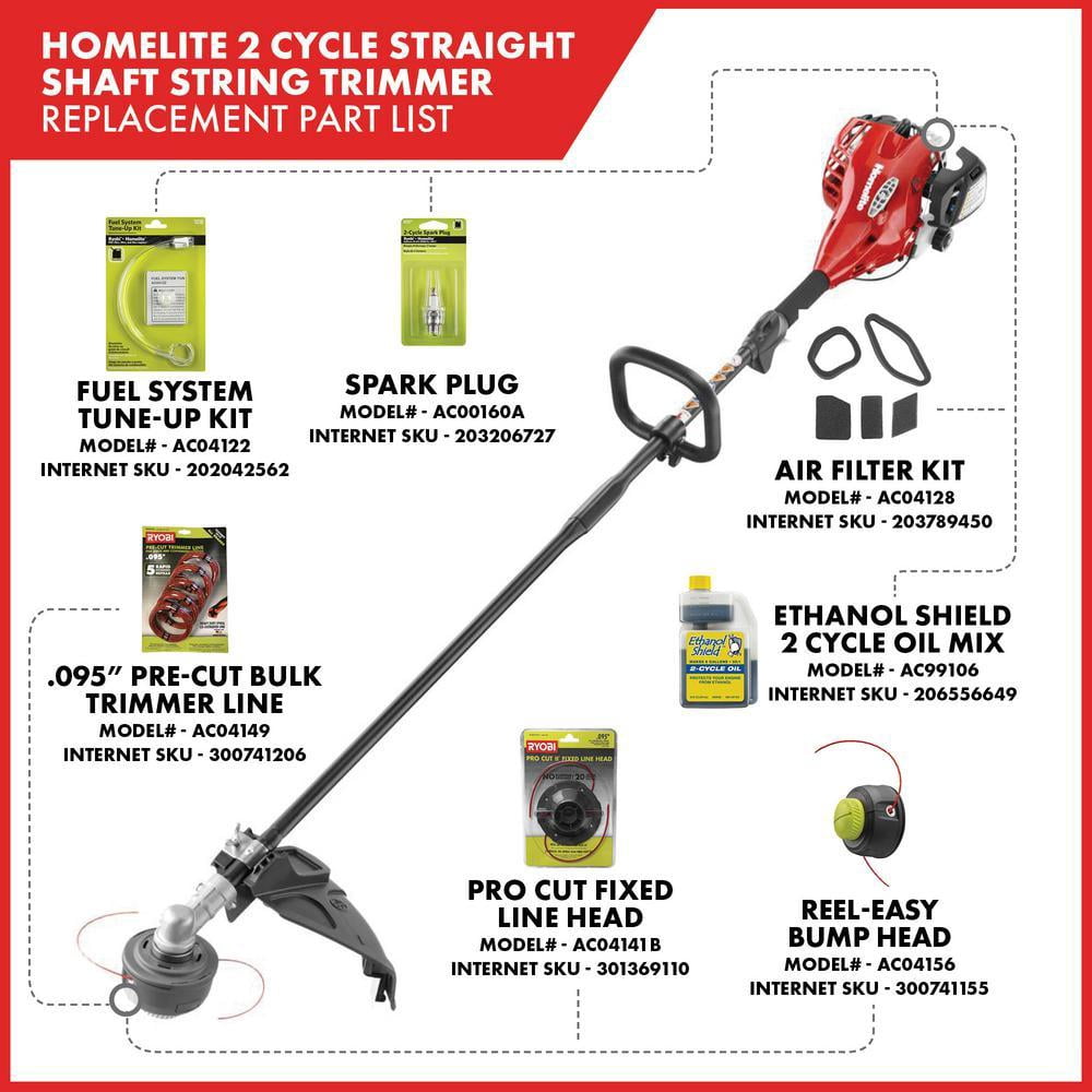 Homelite 2-Cycle 26 cc Straight Shaft Trimmer