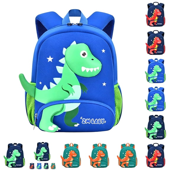 WAYUTE Kids Backpack Adorable Dinosaur Themed Backpacks for Toddler Preschool Lightweight Backpack Everyday Use Bookbag Casual Outdoor Travel
