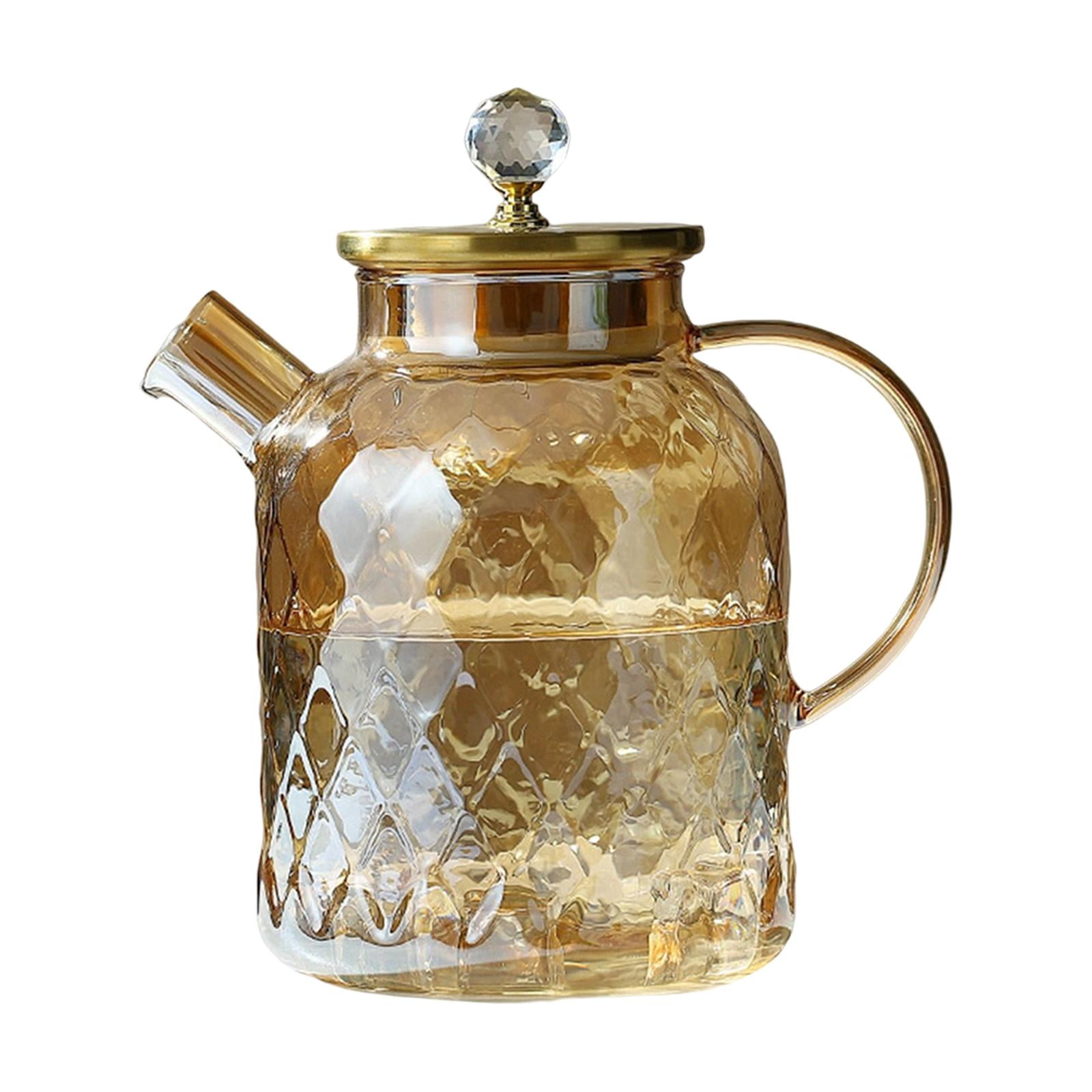 Glass Kettle Teapot Pitcher Carafe for Tea Juice Water , 1800ml