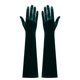 thumbnail image 4 of Guantes de moda para mujer, de satén y terciopelo, para noche, largos, para bolso, mitones de mujer, 4 of 4