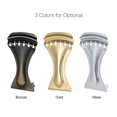 thumbnail image 2 of Silver Zinc Alloy Durable Tailpiece for Dobro 6 Strings Resonator Guitar, 2 of 5