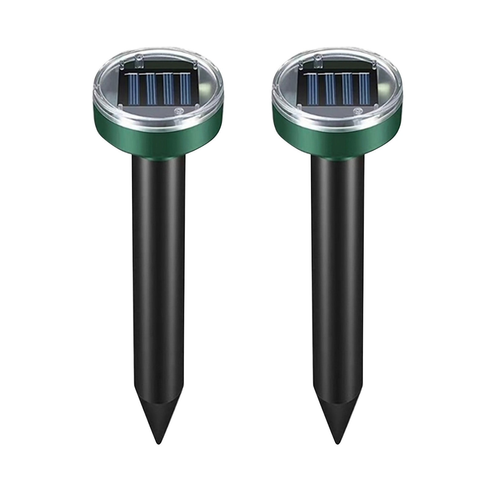 Mole Repellent Solar Powered, Ultrasonic Mole Deterrent Stakes, Sonic Spikes Repeller Snake Groundhog Vole Gopher Squirrel, Rat, Mice, Repellent for Lawns Garden Yard, 8 Pack