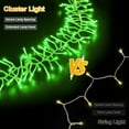 thumbnail image 7 of Christmas Mini Tree Lights Outdoor Cluster Light, 1000 LED Firecrackers String, 16 Modes Timer Remote Waterproof Plug in Twinkle Fairy Lights for Garland Window Party（Green）, 7 of 7