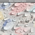 thumbnail image 5 of Pastel Dog Crate Cover, Colorful Diamond Gemstone Rich Feminine Women Fashion Theme Digital Print, Easy to Use Pet Kennel Cover for Medium Large Dogs, 35" x 23" x 27", Multicolor, by Ambesonne, 5 of 6