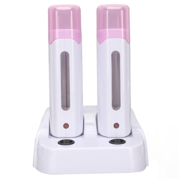 Wax Warmer Machine,Double Depilatory Heater Portable Double Depilatory Heater Wax Heater Machine Striking Appearance
