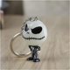 thumbnail image 1 of Llavero luminoso The Nightmare Before, luz en la oscuridad, negro, blanco, llavero luminoso creativo y personalizado, 2 uds., 1 of 5