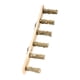 thumbnail image 1 of Puente de escalera de madera para pájaros, percha de escalera para loros, juguetes para masticar pájaros, madera, pájaro 6 secciones, 1 of 9