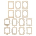 thumbnail image 1 of MesaSe 40pcs Rustic Unfinished Wood Picture Frame Set for DIY Arts and Crafts, 1 of 4