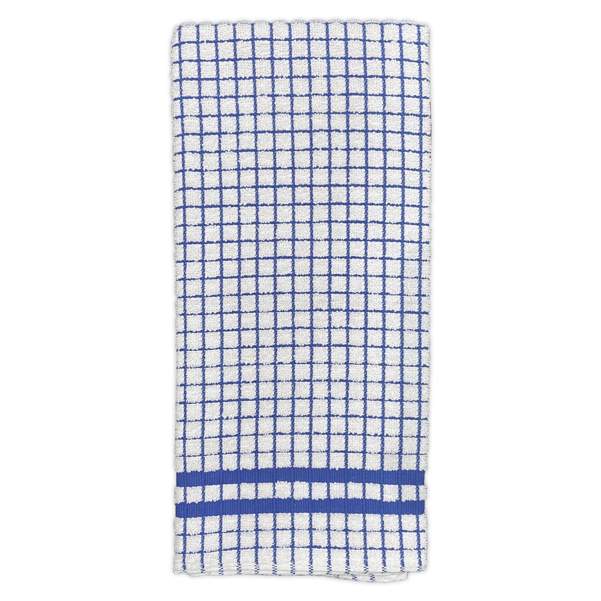 Hampton 8-Piece Kitchen Towel Set, Blue