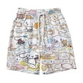 thumbnail image 1 of Los pantalones cortos de verano son sueltos y cómodos para dormir en casa, pantalones con estampado de dibujos animados, pijamas, pantalones casuales, 1 of 5