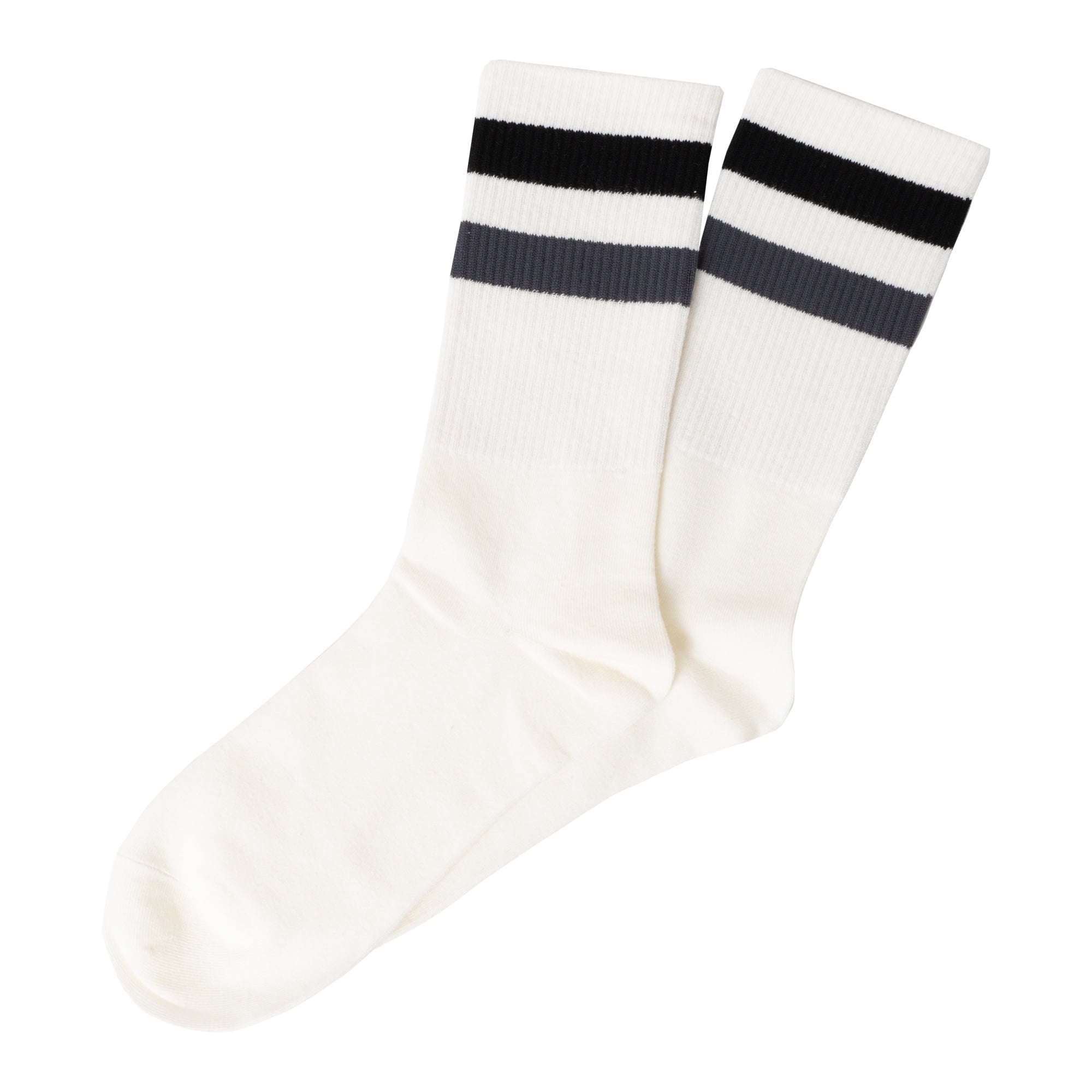 Lot de 3 paires de chaussettes de Pilates antidérapantes mi-mollet GoZone