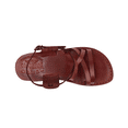 thumbnail image 5 of Holy Land Market Unisex Adults/Children Genuine Leather Biblical Sandals/Flip Flops/Slides/Slippers (Jesus - Yashua)  Yashua Style II (49 M EU), 5 of 7