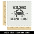 thumbnail image 2 of Welcome to Our Beach House Crab DIY Cookie Wall Craft Stencil - 4.5 Inch, 2 of 5