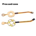 thumbnail image 4 of SET Directional Key Flex Cable Replacement for 6D Camera - Repair Parts for Button Control, 4 of 5