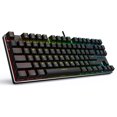 thumbnail image 4 of Teclado mecánico de 87 teclas Diseño ergonómico Teclado de carga USB para PC Laptop Ndcxsfigh Para estrenar, 4 of 9