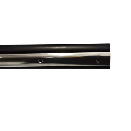 Pursuit Boat Pre-Bent Bow Rub Rail 5400075 | Z6 Black Stainless (Kit)