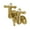 Brushed Brass, variant on Kingston Brass AE37T7 Aqua Vintage 3-3/8 Inch Wall Mount Tub Faucet, Brushed Brass