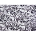 thumbnail image 2 of Zelouf Danielle Stretch Satin Print  , Sewing, DIY, Crafts Fabric by the Yard, 093 Grey/blk, 3 Yard, 2 of 2