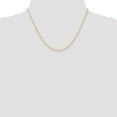 thumbnail image 2 of Leslie's Real 14kt Yellow Gold 1mm Singapore with Lobster Clasp Chain; 18 inch; for Adults and Teens; for Women and Men, 2 of 5