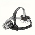 thumbnail image 3 of Linterna LED Recargable USB para Exteriores con Sensor de Encendido Automático, 3 Modos de Luz y Haz de Ángulo Amplio - Lámpara de Cabeza Resistente Compatible para Camping, Senderismo,, 3 of 12