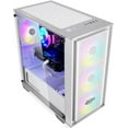 thumbnail image 2 of Hoengager Gaming PC AMD Ryzen 5 5600GT 3.6GHz, RTX 3050 6G , 3TB SSD, 32GB DDR4 RAM ,AC Wi-Fi &Bluetooth, Windows 11 Pro Desktop-White, 2 of 7