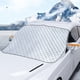 thumbnail image 5 of Cubierta de nieve para parabrisas de coche, para hielo, escarcha, invierno, gruesa, anticongelante, con espejos laterales, para la mayoría de coches, SUV, parabrisas de coche., 5 of 9