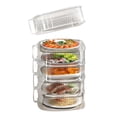 thumbnail image 4 of Funda aislante para platos de verduras, multifuncional, para sobras, para mesa de cocina, a prueba de polvo, 5 capas, 4 of 14