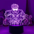 thumbnail image 5 of Jujutsu Kaisen figura Inumaki Toge lámparas 3D Ryomen Sukuna Anime luces de noche LED Decoración de mesa, cumpleaños, Manga, regalos para amigos, 5 of 5