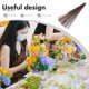 thumbnail image 3 of unbranded 100Ud Varillas De Flores Artificiales Café Para Crear Ramos Y De Fiestas, 3 of 5