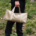 thumbnail image 2 of Tent Stake Bag Heavy Duty Tent Stakes Sacks Puncture Resistant Heavy Duty Oxford Cloth Waterproof Tent Poles Pegs Bag khaki, 2 of 4