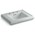 thumbnail image 5 of Kohler K-2239-8 Memoirs Classic 24" Fireclay Pedestal Bathroom Sink - Off White, 5 of 8