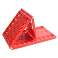 thumbnail image 2 of Tapis de Traction d'Urgence Pliables Rouges en PP avec Design Hexagonal en Nid d'Abeille - Pliage Réglable à 3 Étapes, Prise en Main de Pneu Non Parfumée pour SUVs, Voitures, Vans - Léger Paire de 1300g, Idéal pour, 2 of 7