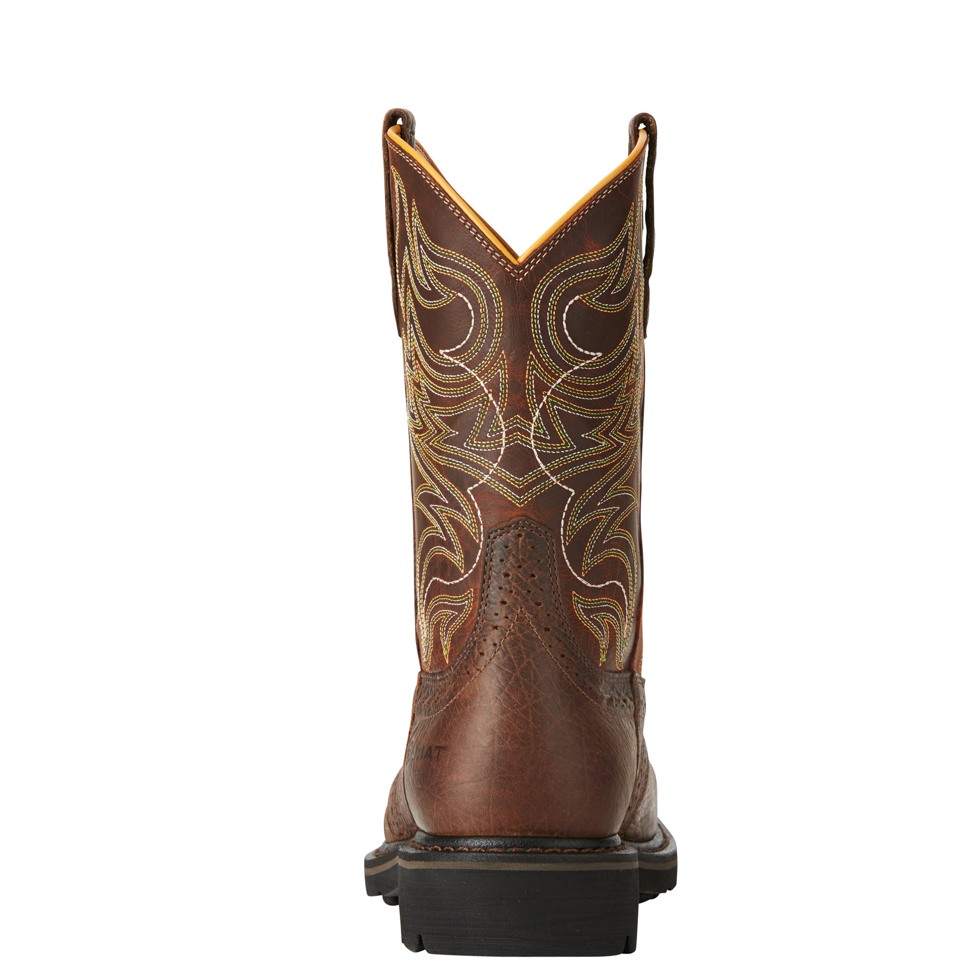 SIERRA SHADOWLAND STEEL TOE WORK BOOT size 8.5 Ariat Sierra Wide Square Toe Steel Toe Aged Bark – Shoeteria main image 3