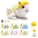 thumbnail image 2 of Chaleco para mascotas ZHCH de conejo accesorios para exteriores Correa ropa de conejo Rabbitprincess Powder, 2 of 4