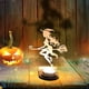 thumbnail image 4 of Wooden Crafts Ghost Candles Ghost Shadows Horror Halloween Party Decorations Home And Living Room Ornaments, 4 of 5
