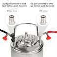 thumbnail image 1 of Ball Lock Post Quick Disconnect Set, Corny Connectors, Homebrew Stainless Corny Post 19/32-18 Female Thread, 1 of 7