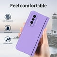 thumbnail image 6 of Decase Designed for Samsung Galaxy Z Fold 4 Case with S Pen Holder,Full Body Protective Anti-Scratch Anti-Drop Wear-Resistant PC Material Hard Flip Cover for Samsung Galaxy Z Fold4 - Purple, 6 of 7